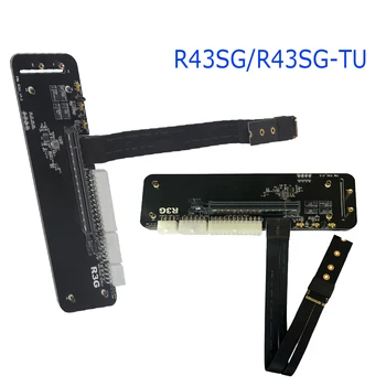 מחשב נייד R43SG מ. 2 מ ' מפתח עבור NVMe חיצוני כרטיס גרפי לעמוד סוגר PCIe3.0 x4 קמה כבלים ITX STX NUC VEGA64 GTX1080ti