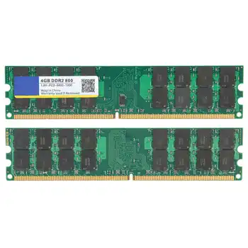 Xiede שולחן העבודה במחשב זיכרון RAM Memoria Module DDR2 4GB 800Mhz PC2‑6400 1.8 V עבור AMD 2nd Gen אחסון