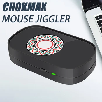אוטומטי העכבר Jiggler המובילים לגילוי העכבר תנועה סימולטור Plug and Play שומר ער נורית חיווי אור על המחשב