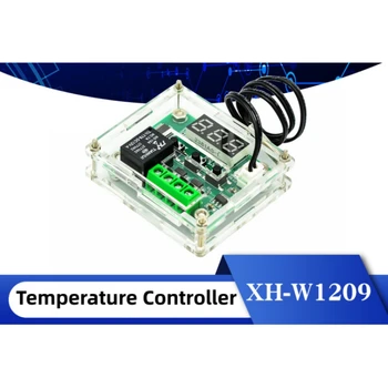 XH-W1209 DC12V דיגיטלי בקר טמפרטורה גבוהה דיוק טמפרטורה מתג זעיר בקרת טמפרטורה לוח חימום מגניב